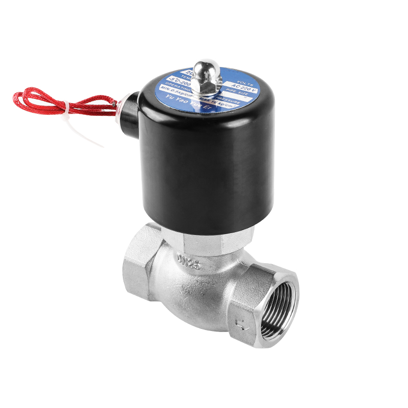 2L 304 stainless steel steam solenoid valve