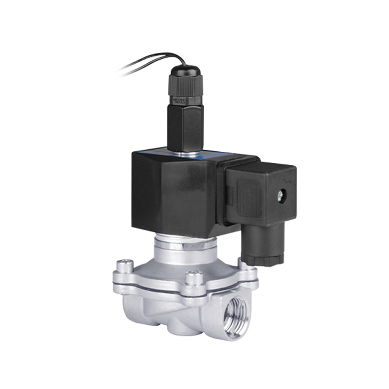 Signal feedback solenoid valve